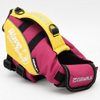 （ペット） GEWALK ライフジャケット ウェーブライダー エコ ピンク 3XL LGE315【同梱・代引き不可】