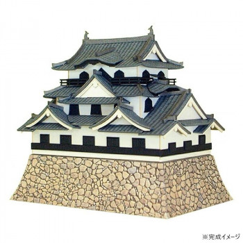名城シリーズ S\u003d1/300 国宝 彦根城 MK04-04【同梱・代引き不可】