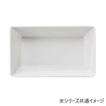 福井クラフト メラミン50糎長角深盛皿白いこと 51354000【代引不可】