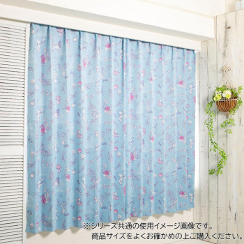 ディズニー アリス ドレープカーテン2枚セット 100×178cm SB-638-D【代引不可】