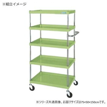 【当選確からしさ1/2！最大限度100%尖んがりうしろ側 11日1:59迄】 サカエ CSパール手押し車中量印字機 緑であること CSP-75155NU【代引不可】