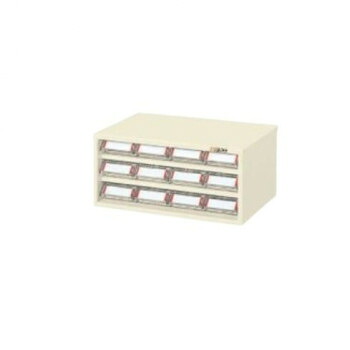 サカエ ピックケース 300×223×140mm 引出し12個 L1-12【代引不可】