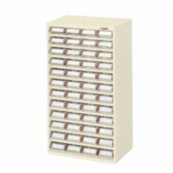 サカエ ピックケース 300×223×540mm 引出し48個 L1-48【代引不可】