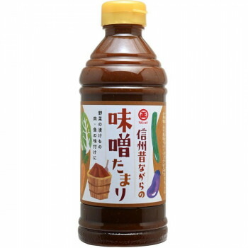 丸正醸造 信州昔ながらの味噌たまり 500ml×12入【同梱・代引き不可】