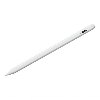 サンワサプライ 変わり種申し受ける式極細タッチペン 白いこと PDA-PEN58W【代引不可】