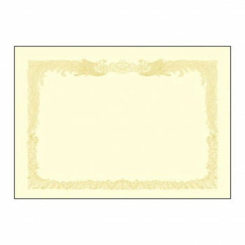タカ印 厚口OA賞状用紙 クリーム B4判 縦書用 100P 10-1377 100枚【代引不可】|壱番館STORE