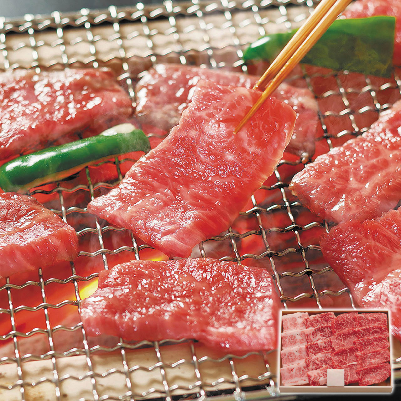 松阪牛焼肉用モモバラ400g 産直品 お土産 ギフト|壱番館STORE