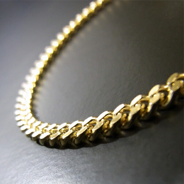 喜平 18金 ブレスレット 造幣局検定刻印(ホールマーク)入 K18 二面 喜平(18cm・10ｇ) 【代引不可】