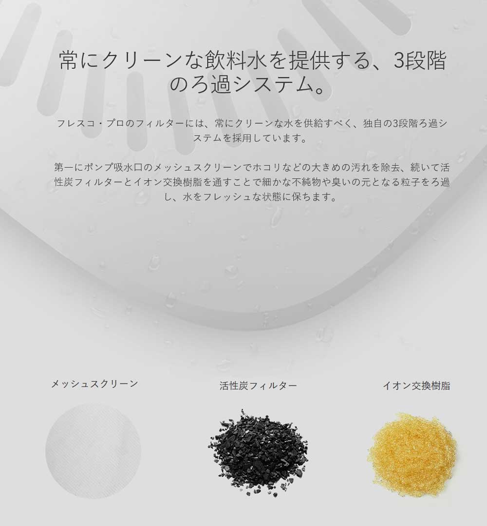 ペット用給水器 犬 猫 ペット用循環式スマート給水器 Fresco Pro 2L スマホ対応 自動給水器 循環式給水器 Petoneer FSW010 ペット用給水器 犬 猫 ペット用循環式スマート給水器 Fresco Pro 2L スマホ対応 自動給水器 循環式給水器 Petoneer FSW010