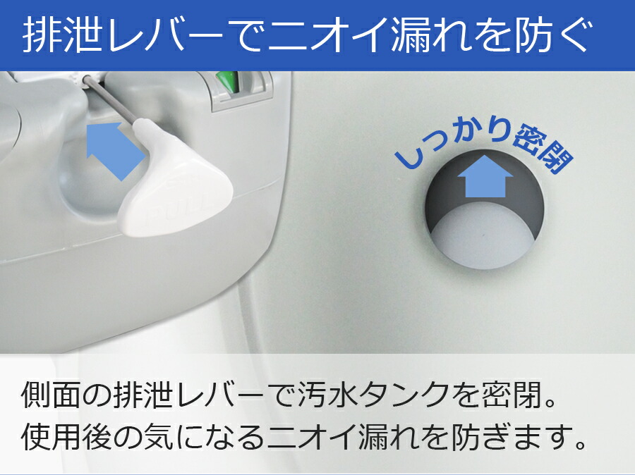 ポータブル水洗トイレ12L水洗式介護用トイレ非常用トイレ汚物タンク取り外しタイプSunruckSR-PT4412