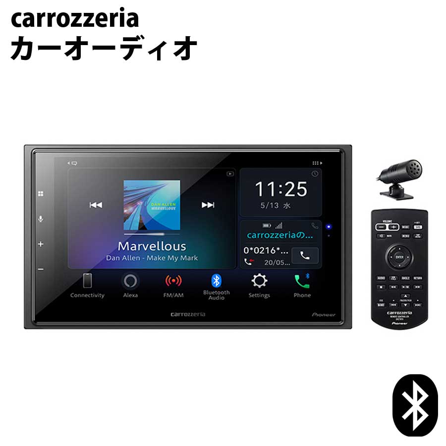 楽天市場】carrozzeria DVD-V/VCD/CD/Bluetooth/USB/チューナー 2DIN