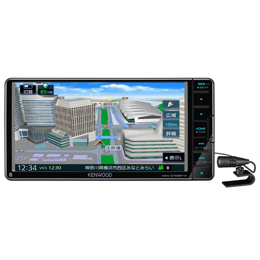 2021新発 carrozzeria カーナビ 楽ナビ フルセグモデル 8V型 ラージサイズ 大画面 HDパネル 高精度 高画質 専用地図 パイオニア  AVIC-RL812-D qdtek.vn