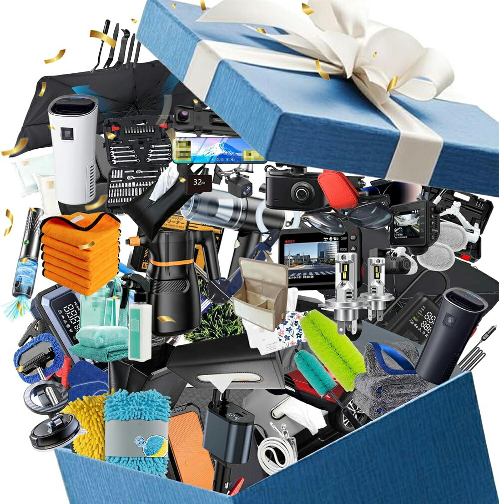 楽天市場】福袋 車用品福袋 5点入り カー用品 まとめ売り セット 便利