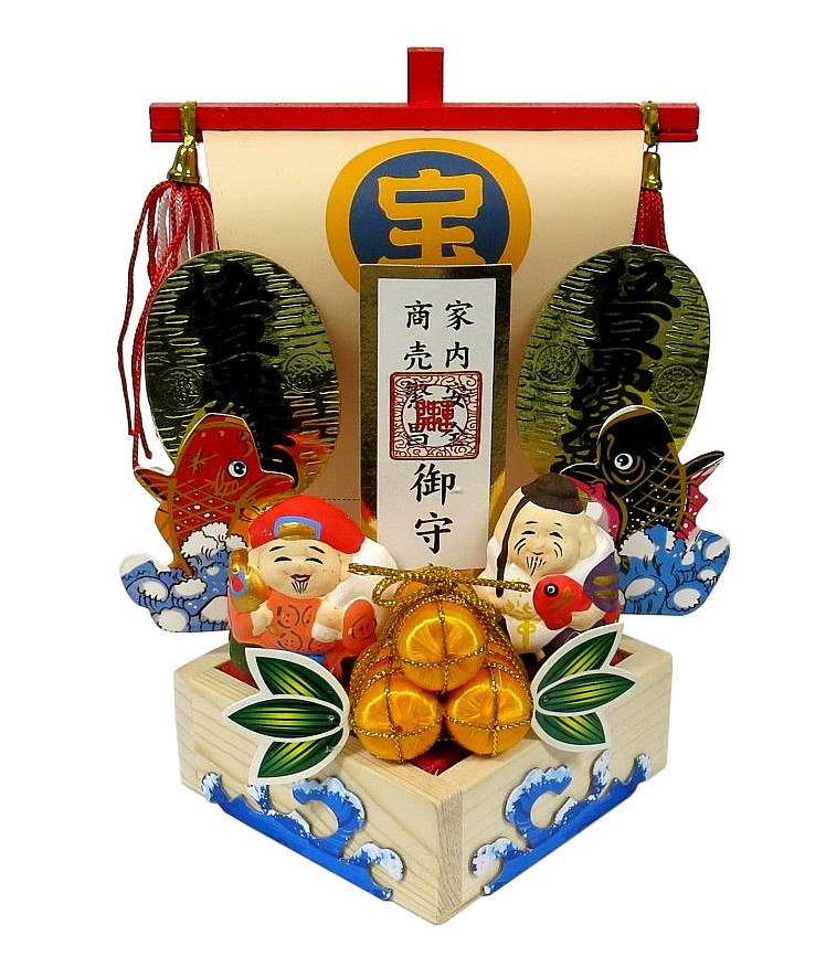 楽天市場】福あつめ （マス） ミニ熊手 酉の市 : 人形の一藤