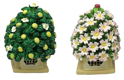 楽天市場】【 雛道具 】豆桜橘 1号（高さ約8.5cm） : 人形の一藤