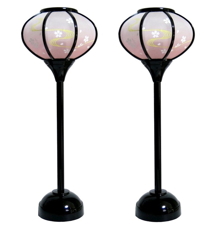 【雪洞】 京極小 流れ ＬＥＤ 24号 電池式LED