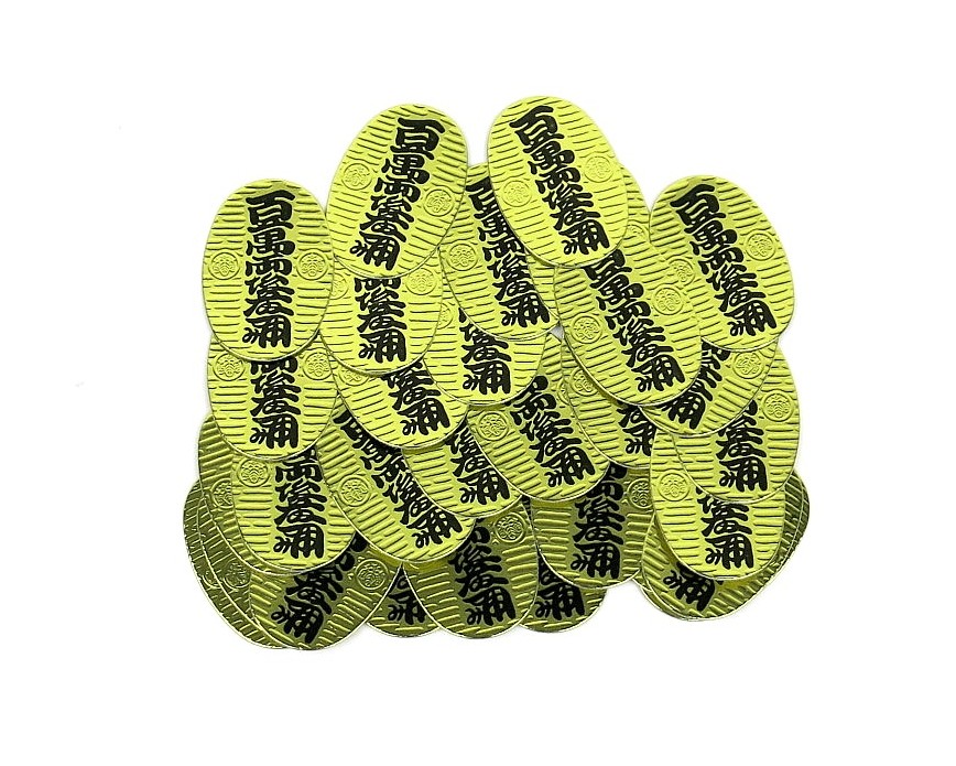 令和元年開運　黄金小判【サイズ　約３６×６５×2mm】【20枚】 imgrc0120284566.jpg