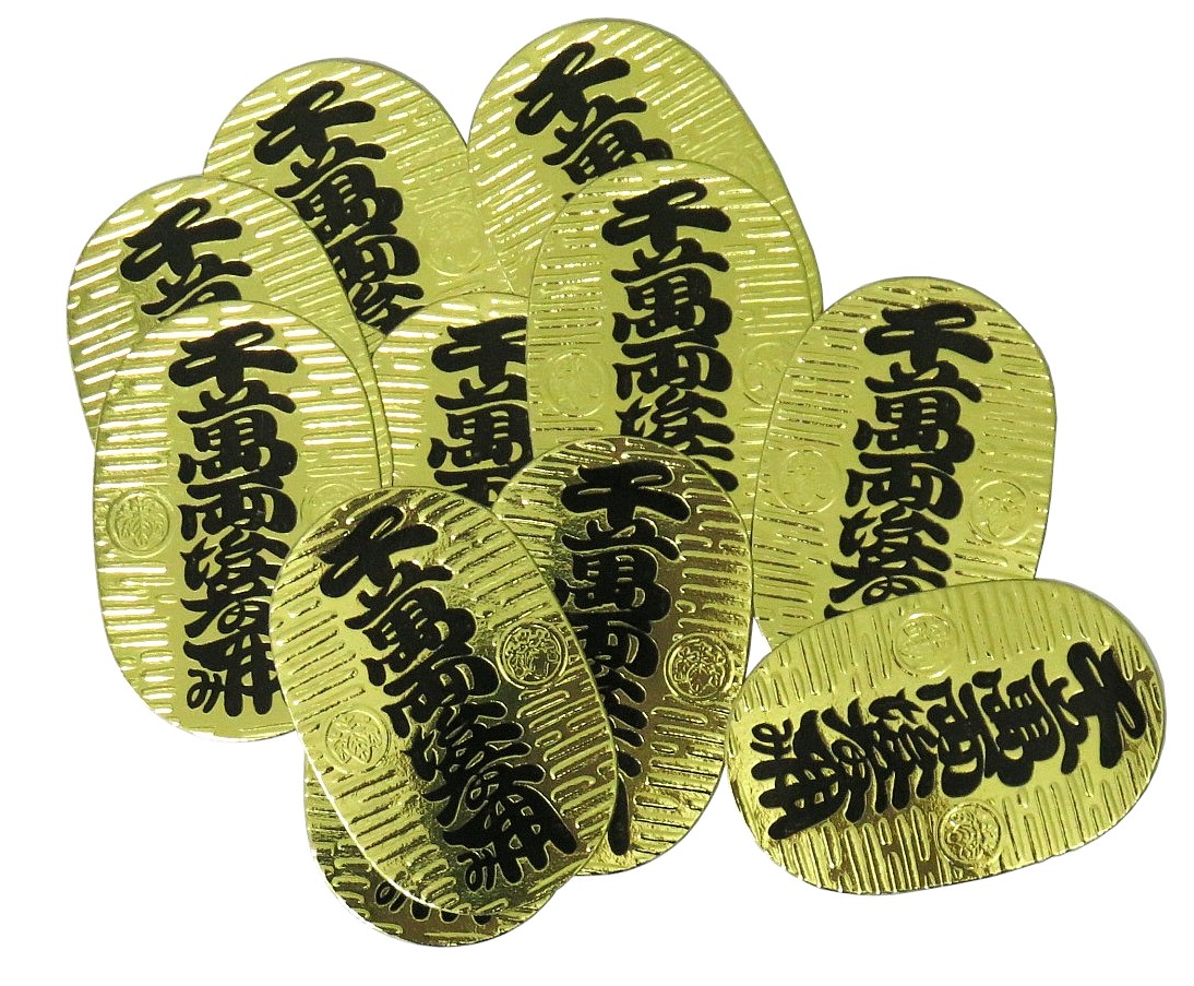 楽天市場】紙小判 30枚入 小判 ゴールド 風水 開運 金運 : 人形の一藤