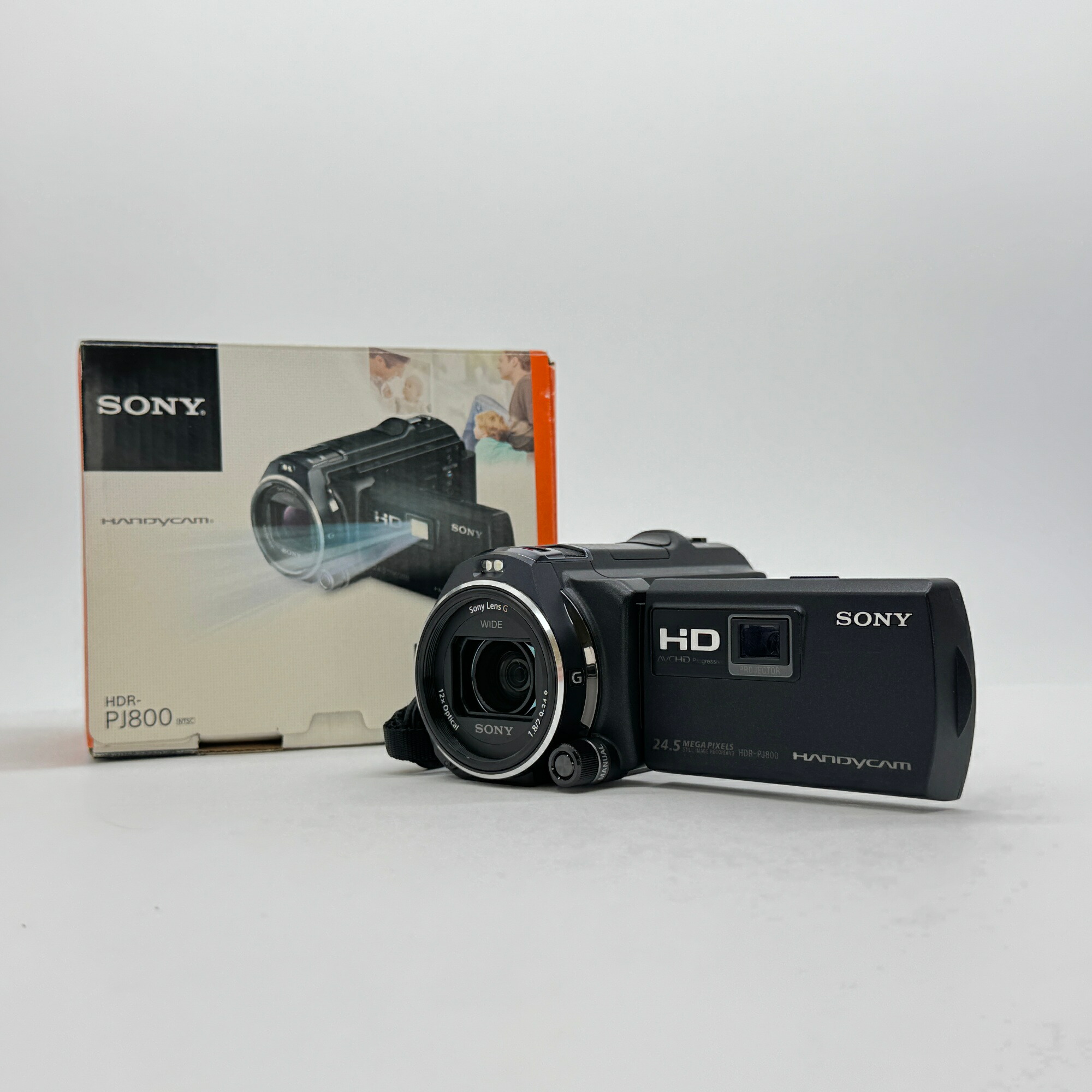 美品 SONY HANDYCAM HDR-PJ800 デジタル固定ディスク テレビカメラ【C7637-60】