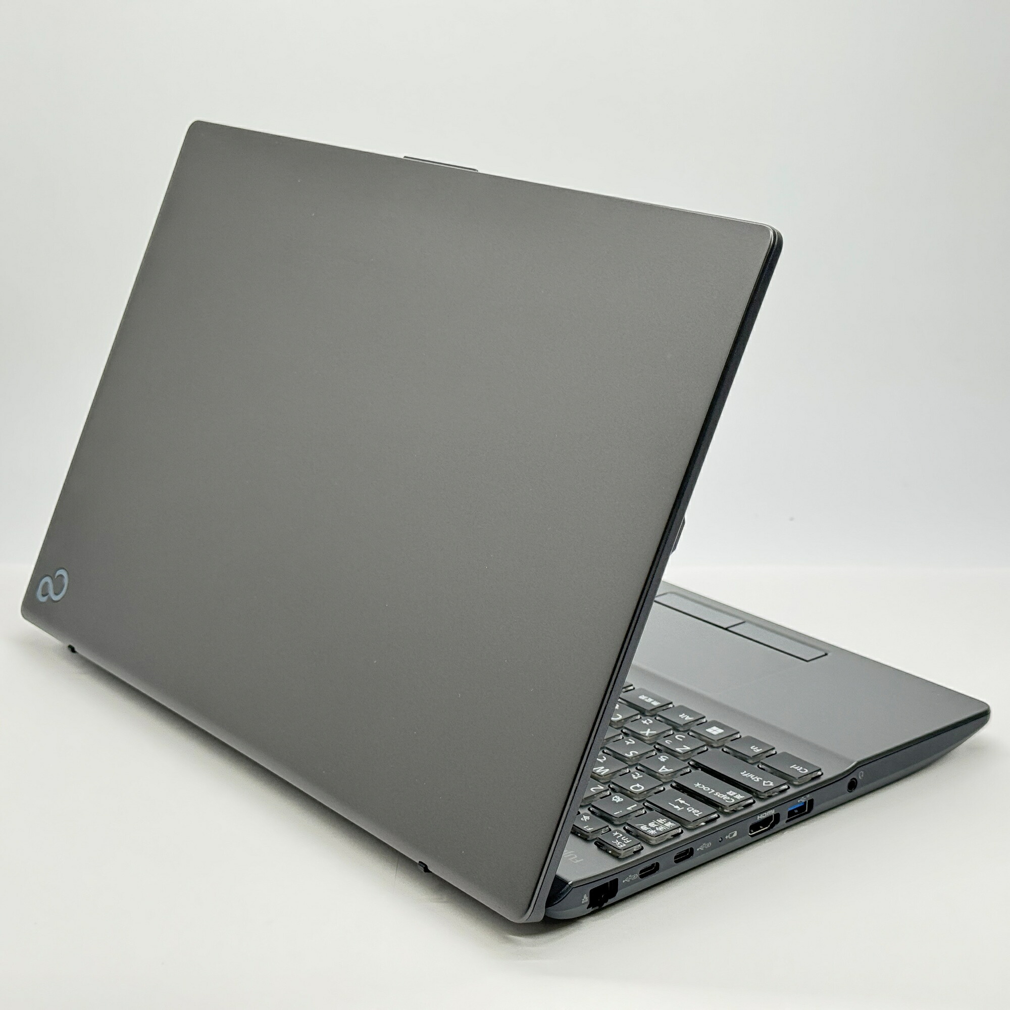 美品 FUJITSU LIFEBOOK AH51/J3 i7-1255U 16GB SSD 512GB 16in WUXGA Windows11Home 乾電池最大限度電気容量91% 【C6952-80】