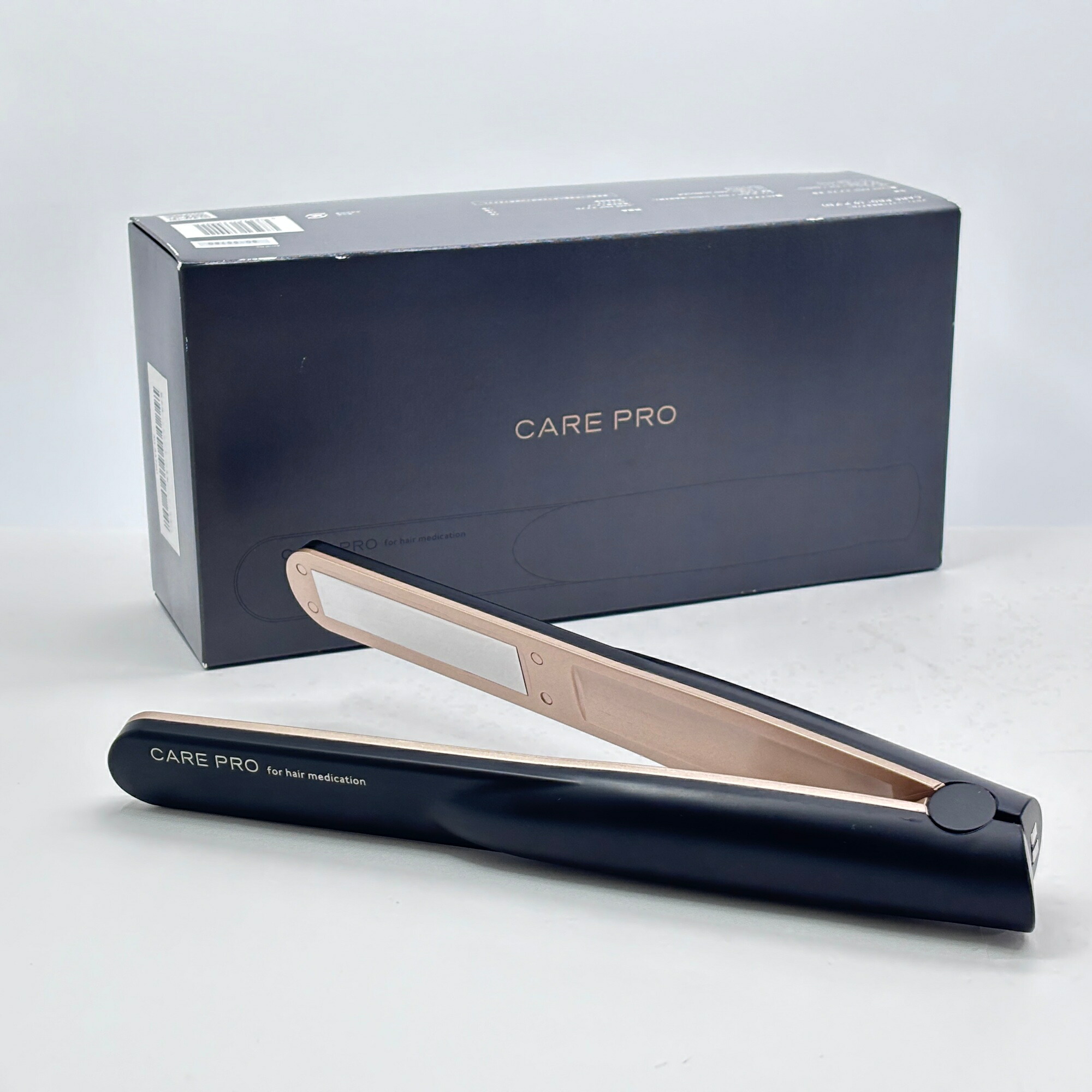 CARE PRO ケアプロ プロフェッショナル超音波アイロン BUI-01 ブラック ヘアアイロン【C8334-80】｜いちごショップ　店