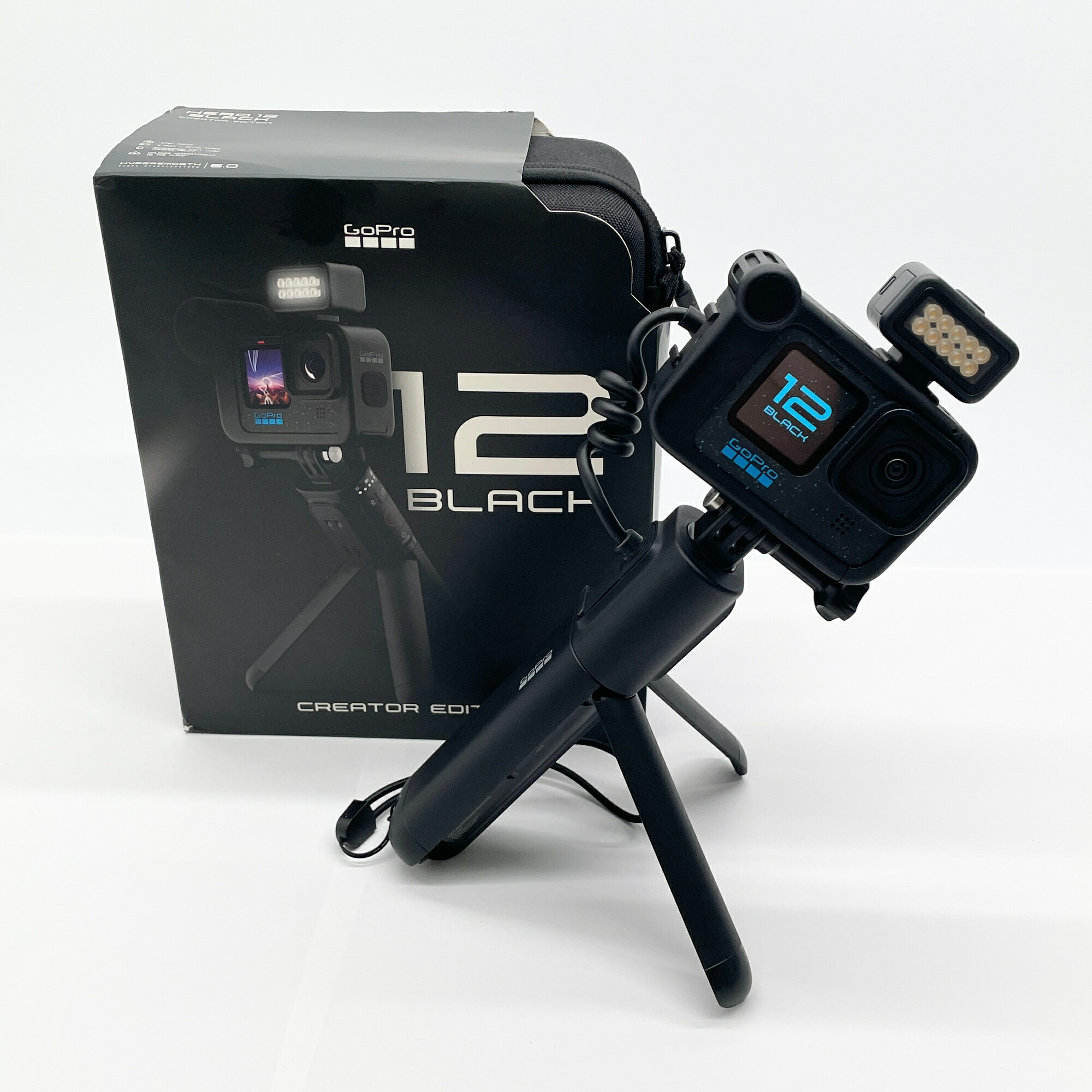 美品 GoPro 12 BLACK CREATOR EDITION モデル:CPST1【C8375-80】|いちごショップ 店