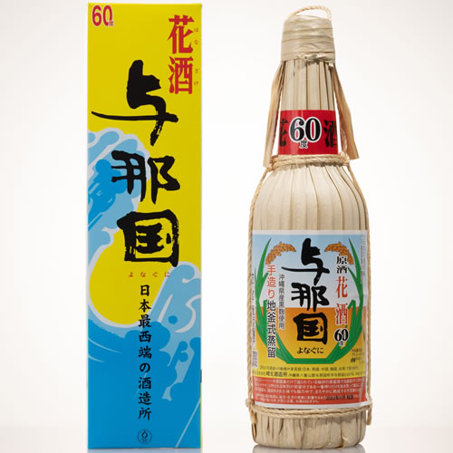楽天市場】【崎元酒造所】花酒 与那国 よなぐに クバ巻 60度 360ml