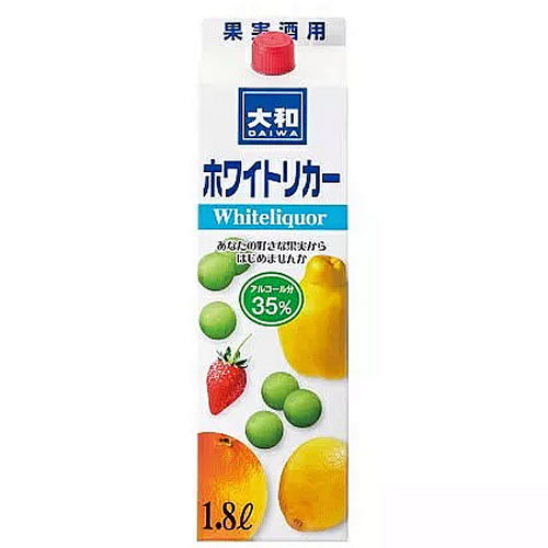 楽天市場】[大容量] トモエヒナツル ホワイトリカー 35度 1800ml 箱