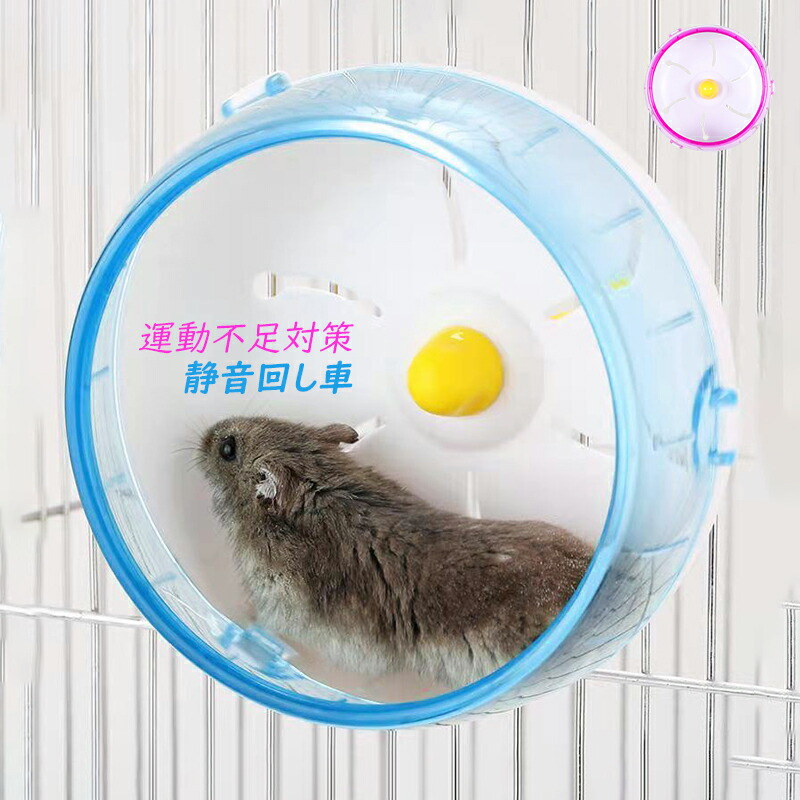 o.【新】チンチラ　床置きタイプのサイレント円盤型回し車　クリア　2点 7/26入荷分【新】チンチラ 床置きタイプのサイレント円盤型回し車