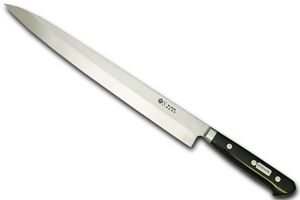 【名入れ無料】堺一文字光秀 Gライン 左 柳刃包丁300mm 【送料無料】 包丁 キッチン 柳刃 送料無料  ギフト包装無料 プレゼント 贈り物 結婚祝い