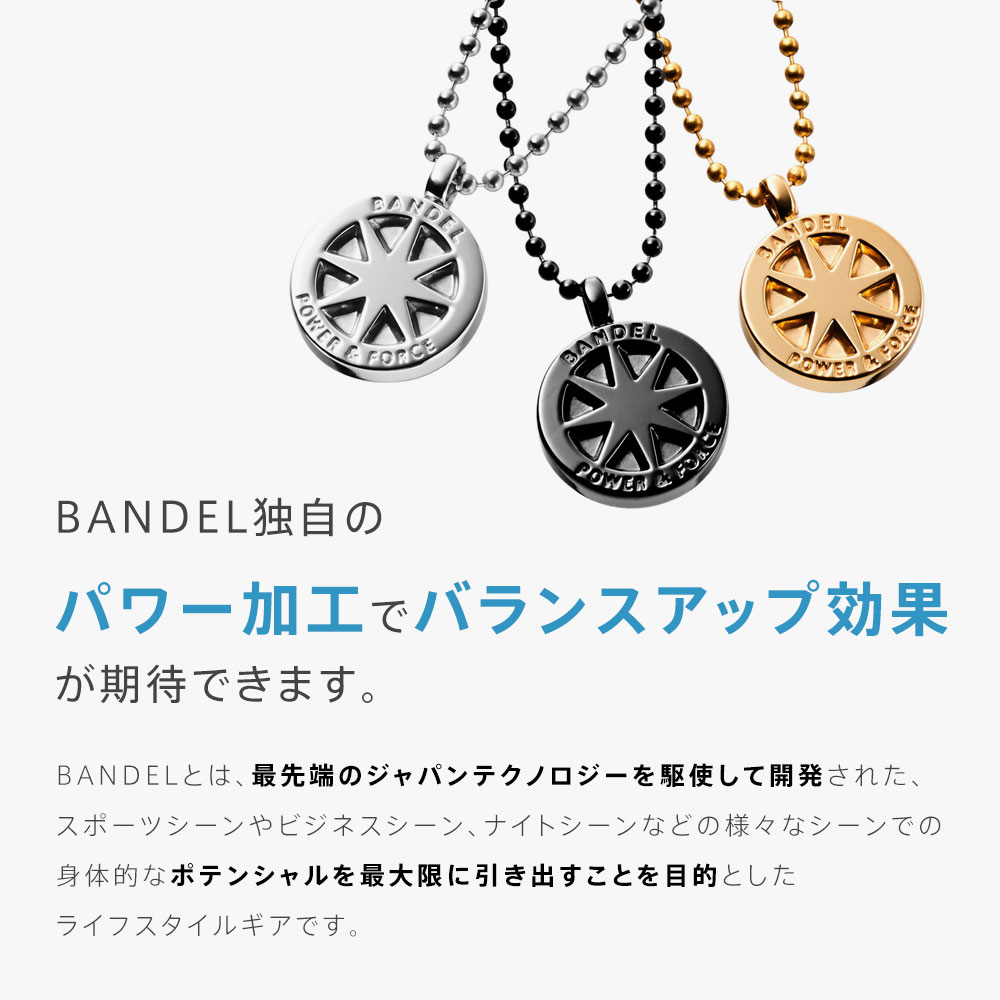 楽天市場 バンデル チタン ネックレス ラージ Bandel Necklace Titanium Large メンズ レディース シルバー ゴールド ブラック 送料込み スポーツ 磁気ネックレスの通販ほぐしや本舗