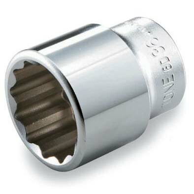 TONE（トネ） ソケット（12角） 6D-58 ●差込角19.0mm（3/4inch） ●二面幅58mm ●12角 ●二面幅58mm