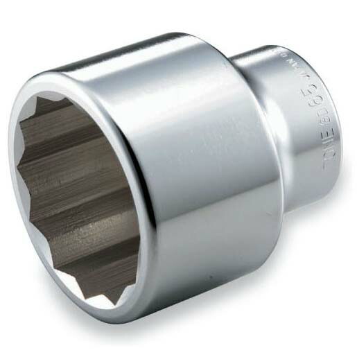 TONE（トネ） ソケット（12角） 8D-85 ●差込角25.4mm（1inch） ●二面幅85mm ●12角 ●二面幅85mm