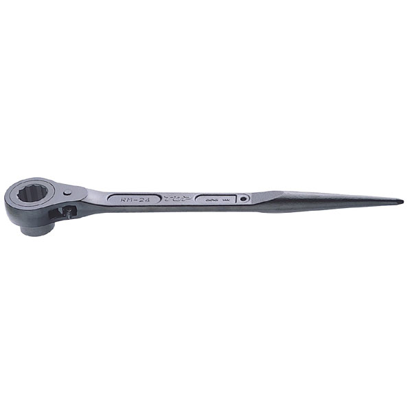 新品本物 TOP トップ :片口ラチェットレンチ シノ付 RM-46