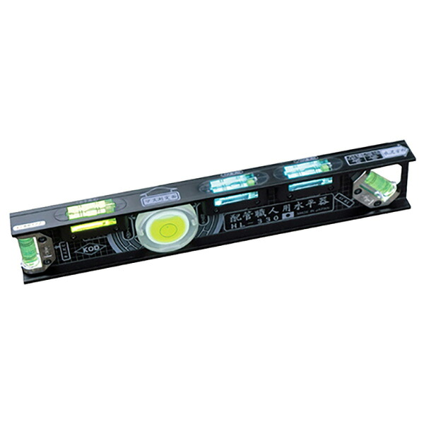 アカツキ製作所 KOD 配管職人用水平器 HL-330 4993711584050 大工道具 測定具 4,792円