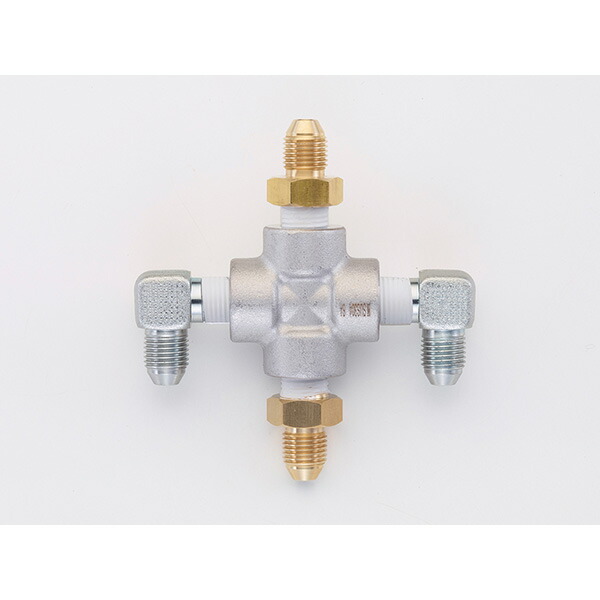 イチネンTASCO （タスコ） CO2用十字クロス（エルボ2個） TA128JK 冷凍・空調工具