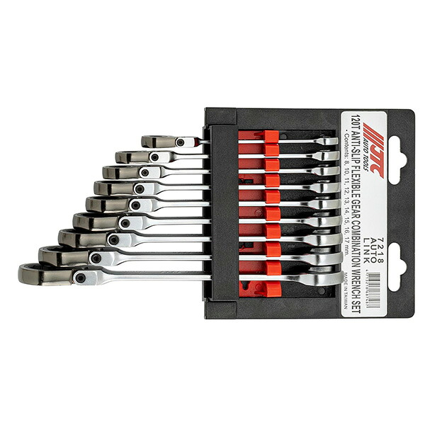 【メーカー直送】JTCオートツールズ 9PCS ノンスリップギアレンチセット JTC7218 19,150円
