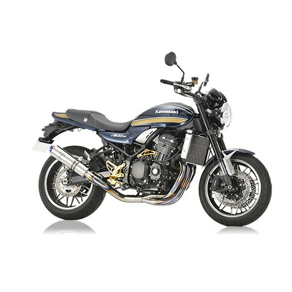 ワイバンクラシックＲフルエキゾースト マフラー チタンポリッシュ Ｚ９００ＲＳ／ＣＡＦＥ／ＳＥ（’２３年モデル～）【８ＢＬ】 MK40-RSCT マフラー ワイバーン エグゾースト アールズギア フルエキゾースト