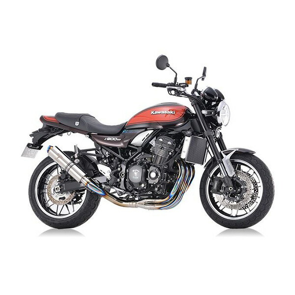 ワイバンクラシックＲ Ｚ９００ＲＳ／ＣＡＦＥ（１７～）／ＳＥ（２１～） ルエキゾースト マフラー ＵＰタイプ チタンポリッシュ WK31-EUTI マフラー ワイバーン エグゾースト アールズギア フルエキゾースト