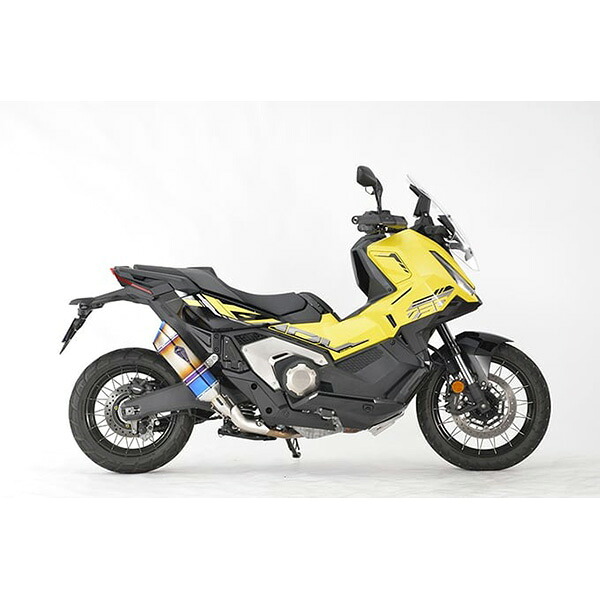 リアルスペック スリップオン マフラー チタンドラッグブルー Ｘ－ＡＤＶ（２５－） RH61-T3SD マフラー エグゾースト アールズギア スリップオン