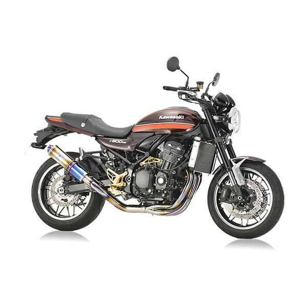 ワイバンクラシックＲフルエキゾースト マフラー チタンドラッグブルー Ｚ９００ＲＳ／ＣＡＦＥ／ＳＥ（’２３年モデル～）【８ＢＬ】 MK40-RUCD マフラー ワイバーン エグゾースト アールズギア フルエキゾースト