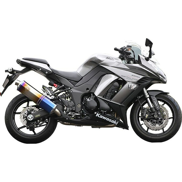ワイバン １１&minus;Ｎｉｎｊａ１０００／Ｚ１０００ シングル クロスオーバルチタン WK26-01XT マフラー ワイバーン エグゾースト アールズギア フルエキゾースト ｜RideOne（ライドワン） 128,150円