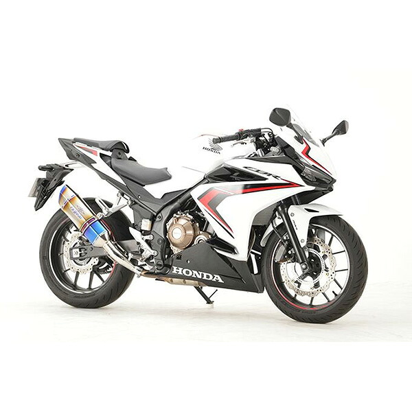 GPスペック スリップオン TYPE S チタンドラッグブルー CBR400R(19−21 22−) GH41-T3SD マフラー エグゾースト アールズギア スリップオン |RideOne(ライドワン)