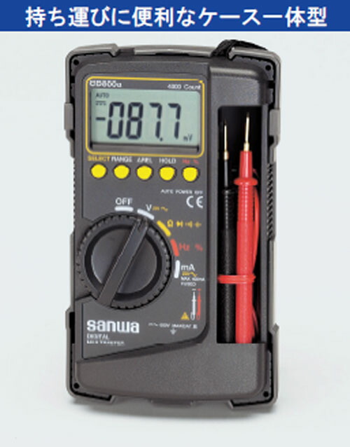 イチネンTASCO （タスコ） デジタルアナログマルチテスタ TA452CF-1 電気計測器