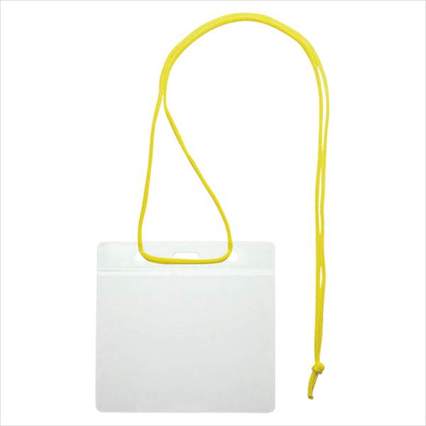 【楽天市場】ソニック イベント吊下げ名札 イベント用・50枚入 黄 50枚 VN-343-Y 事務用品 文房具 筆記具 ファイル 机上整理 ...