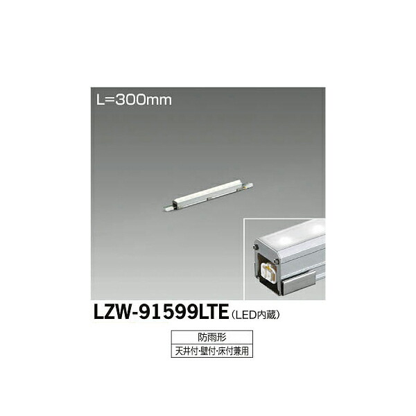 【メーカー直送】大光電機 LEDアウトドアラインライト LZW-91599LTE