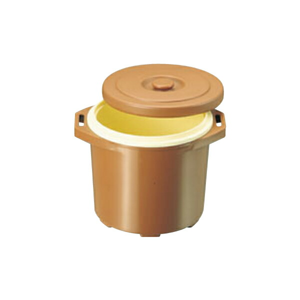 EBM プラスチック 保温食缶 ごはん用 DF-R1 大 2.5升 0821900 ｜RideOne（ライドワン）