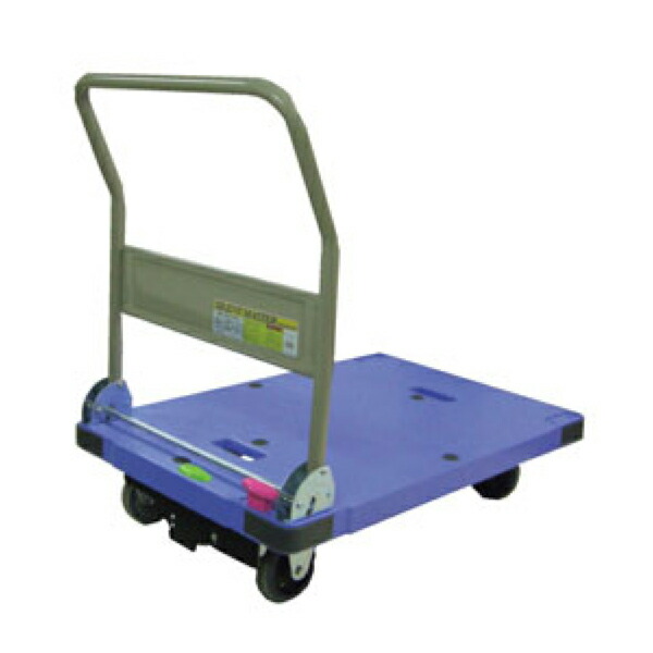 EBM 微音台車 サイレントマスター（ハンドル折りたたみ式）プッシュストッパー付 DSK-301B2 1882620 ｜RideOne（ライドワン）