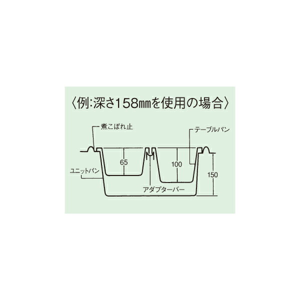 市場 EBM ホテルパン 江部松商事:18-8 2100シリーズ