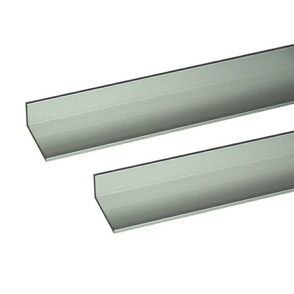 安田 アルミアングル 2m 4.0x35x50mm シルバー 2本組 3100246